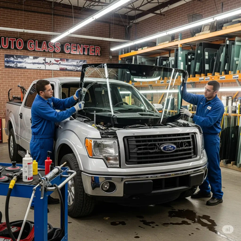 Ford Windshield Replacement in Texas with tlc auto glass center