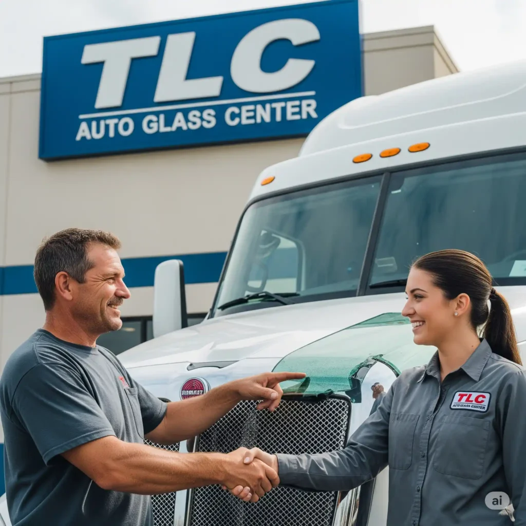 Semi Truck Windshield Replacement houston tx with tlc auto glass center
