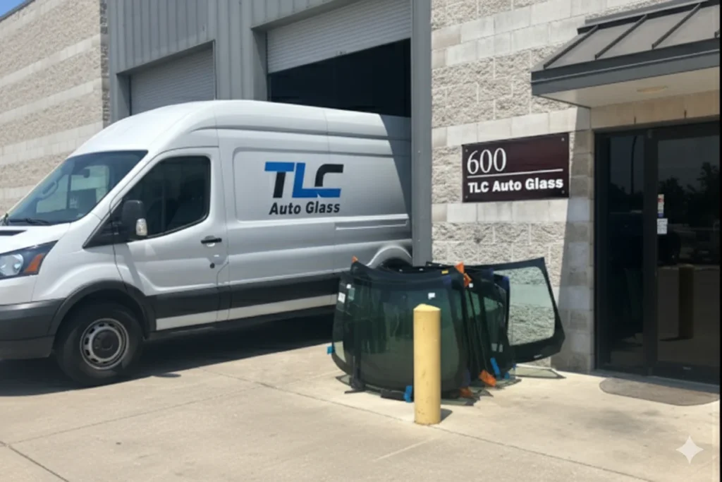 Mobile auto glass replacement with TLC Auto Glass in Katy, TX, and surrounding areas.
